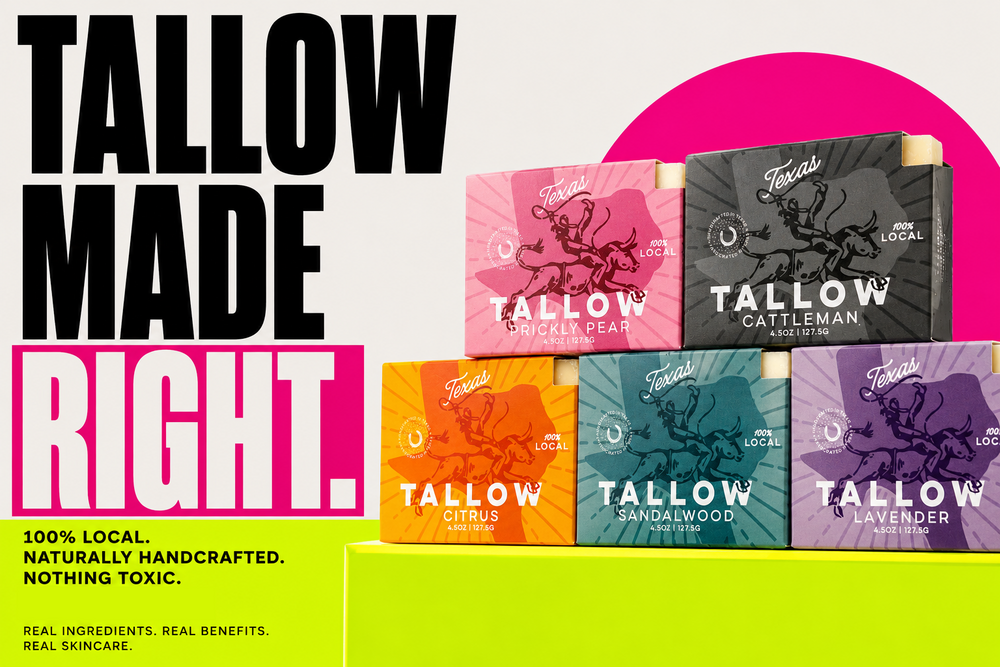 tallow bar soaps by Kuhdoo