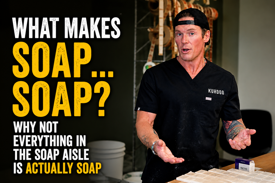 What Makes Soap… Soap? Why Not Everything in the Soap Aisle Is Actually Soap