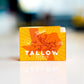 Citrus tallow soap bar front packaging - Kuhdoo (The Best Soap on Earth)