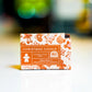 Christmas cookie soap bar front packaging - Kuhdoo (The Best Soap on Earth)
