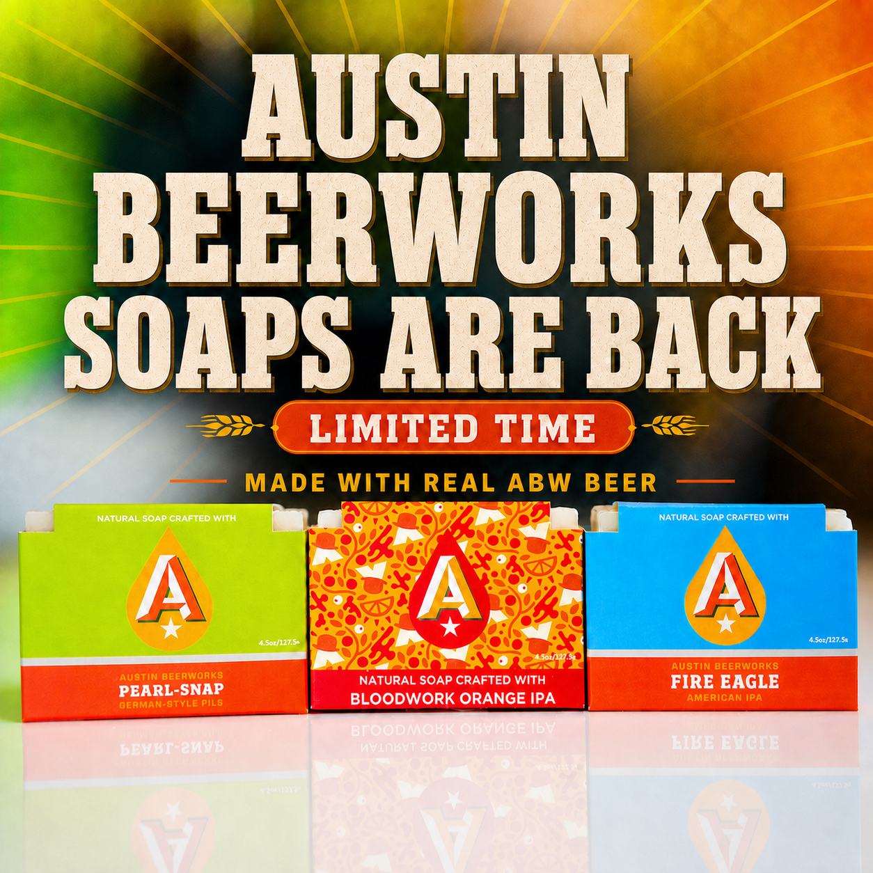 Austin Beerworks Bar Soap Bundle
