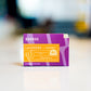 Lavender honey soap bar front packaging - Kuhdoo (The Best Soap on Earth)