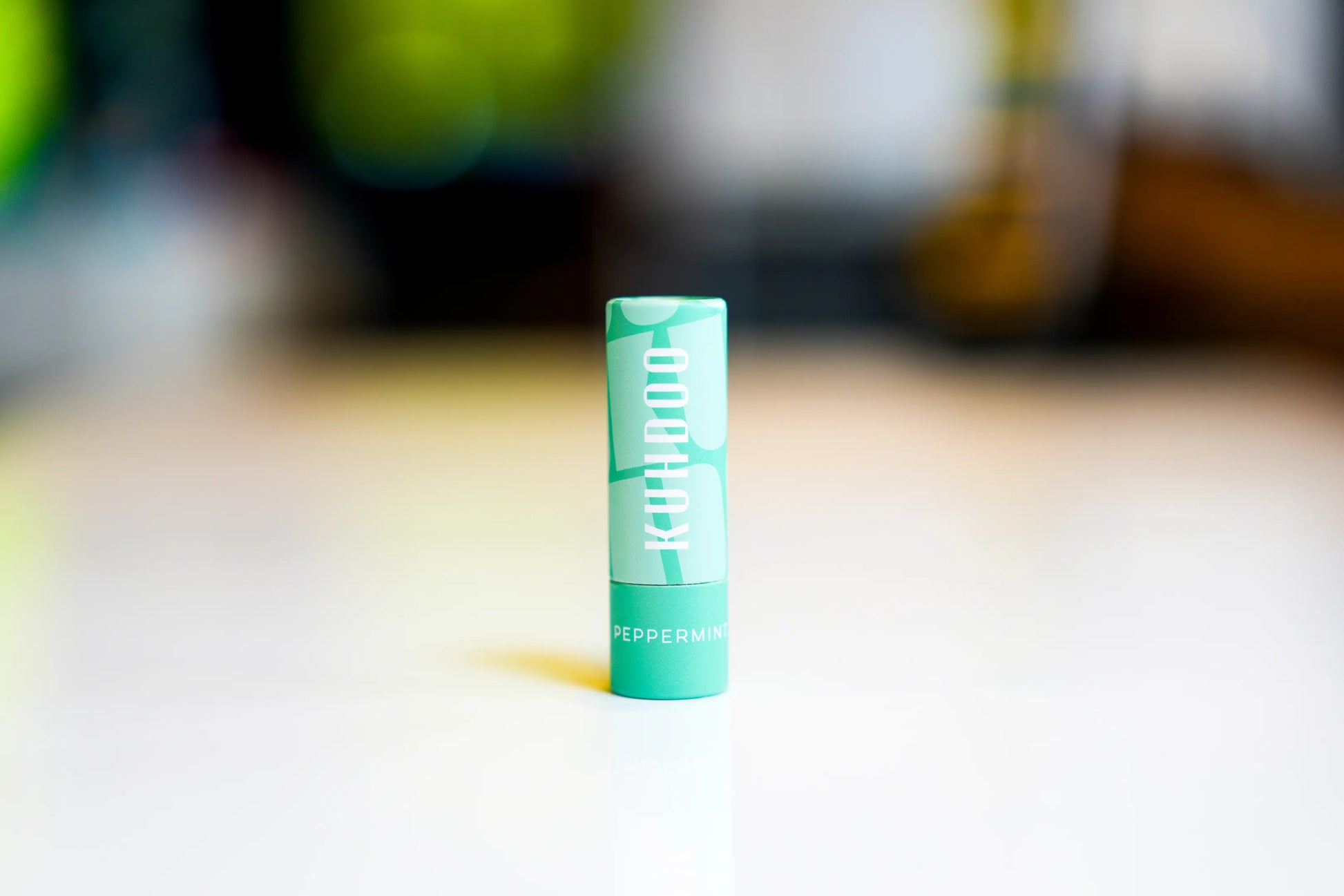 Peppermint lip balm with cooling mint hydration