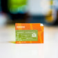 Carrot curcumin soap bar front packaging - Kuhdoo (The Best Soap on Earth)