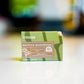 Matcha mushroom soap bar front packaging - Kuhdoo (The Best Soap on Earth)